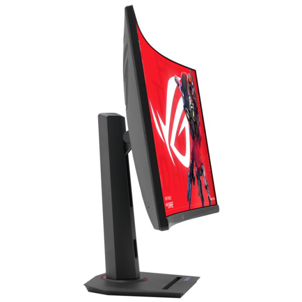ASUS ROG Strix XG32WCS USB Type-C Gaming Monitor – 32-inch (31.5 viewable) 2560x1440, Curved, 180Hz (Above 144Hz), 1ms (GTG), Fast VA, Extreme Low Motion Blur Sync, USB Type-C, FreeSync, DisplayWidget Center, tripod socket, HDR, Black - Image 5