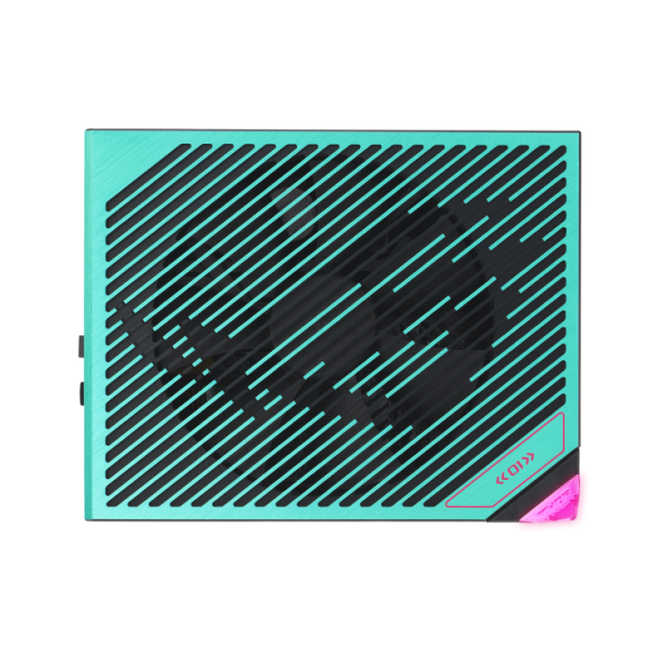 ASUS ROG Thor 1200W Platinum III Hatsune Miku Edition, Intelligent Voltage Stabilizer, Magnetic OLED Display - Image 4