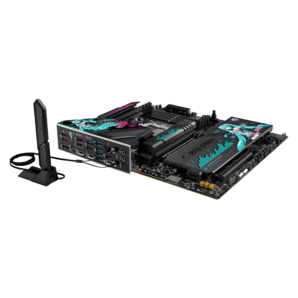 ASUS ROG STRIX X870E-H GAMING WIFI7 HATSUNE MIKU EDITION, AMD Socket AM5 for AMD Ryzen™ 9000 & 8000 & 7000 Series Desktop Processors - Image 9