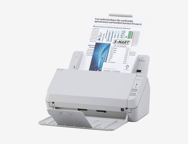 Ricoh SP-1130N ADF Document Scanner, Scanning speeds of up to 30 pages per minute, White - Image 3