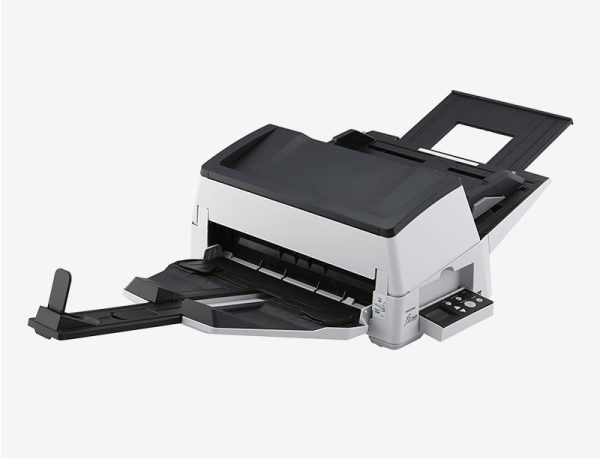 Ricoh fi-7600 Desktop Document Scanner, double-sided scanning speeds of up to 100 pages per minute, 300-page ADF, White - Image 2