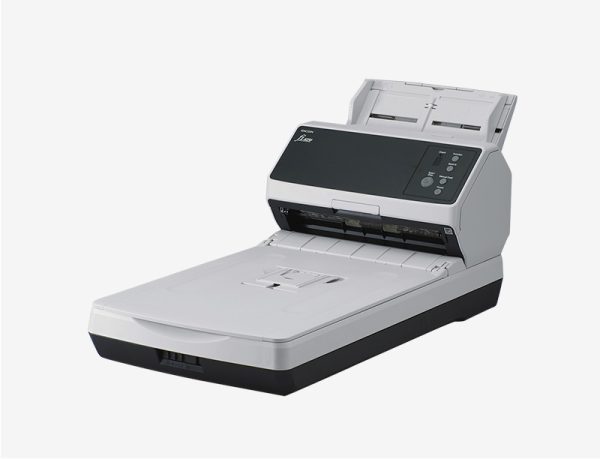 Ricoh fi-8250 ADF Desktop Office Scanner with Flatbed, double-sided scanning of up to 50 pages per minute, White - Image 4