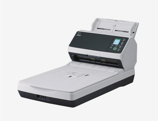 Ricoh fi-8270 ADF Desktop Office Scanner with Flatbed, double-sided scanning of up to 70 pages per minute, White - Image 3