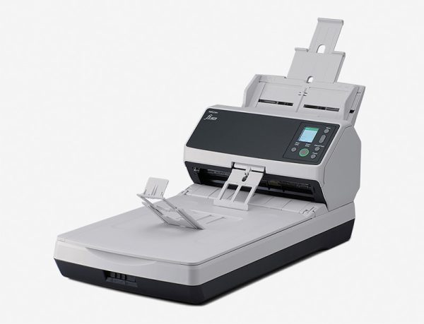 Ricoh fi-8270 ADF Desktop Office Scanner with Flatbed, double-sided scanning of up to 70 pages per minute, White - Image 4