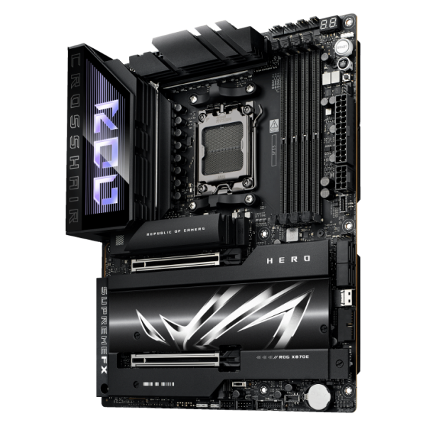ASUS ROG CROSSHAIR X870E HERO Motherboard, PCIe Gen5, DDR5  Max. 256GB, WIFI 7 - Image 4