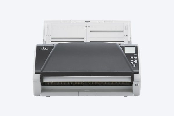 Ricoh fi-7460 Document Scanner, double-sided scanning speeds of up to 60 pages per minute, 100-page ADF, White - Image 2