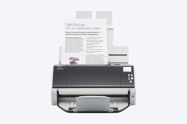 Ricoh fi-7460 Document Scanner, double-sided scanning speeds of up to 60 pages per minute, 100-page ADF, White - Image 3
