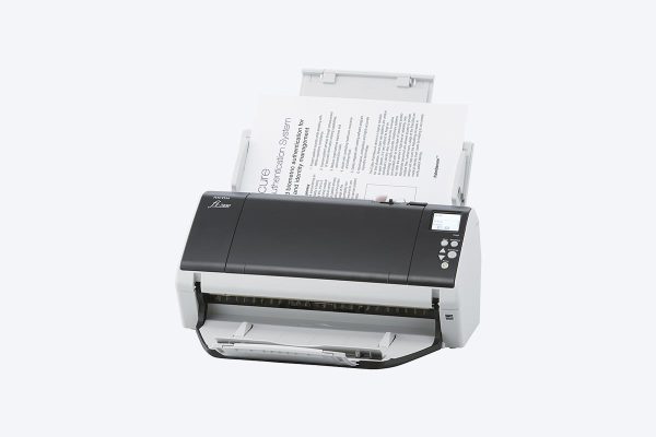 Ricoh fi-7480 Wide-format Document Scanner, double-sided scanning speeds of up to 80 pages per minute, 100-page ADF, White - Image 2