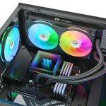 Thermaltake TH240 V3 ARGB Sync All-In-One Liquid Cooler System, Black - Image 3