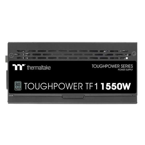 Thermaltake Toughpower TF1 1550W - TT Premium Edition Fully Modular Power Supply, 80 PLUS Titanium certified, 140mm Pulse Width Modulation fan, Black - Image 5