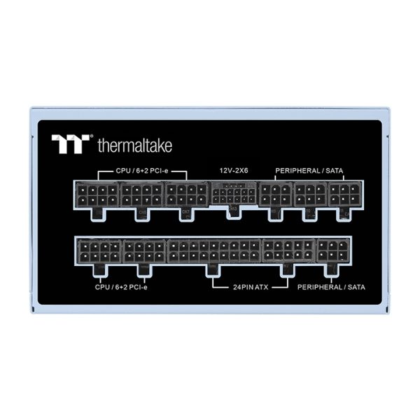 Thermaltake Toughpower GF A3 Hydrangea Blue 1050W - TT Premium Edition Fully Modular Power Supply, 80 PLUS Gold Certified - Image 5