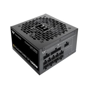 Thermaltake Toughpower GT 1000W Fully Modular Power Supply, 80 PLUS Gold certified, compatible with ATX 3.1 specifications, Black