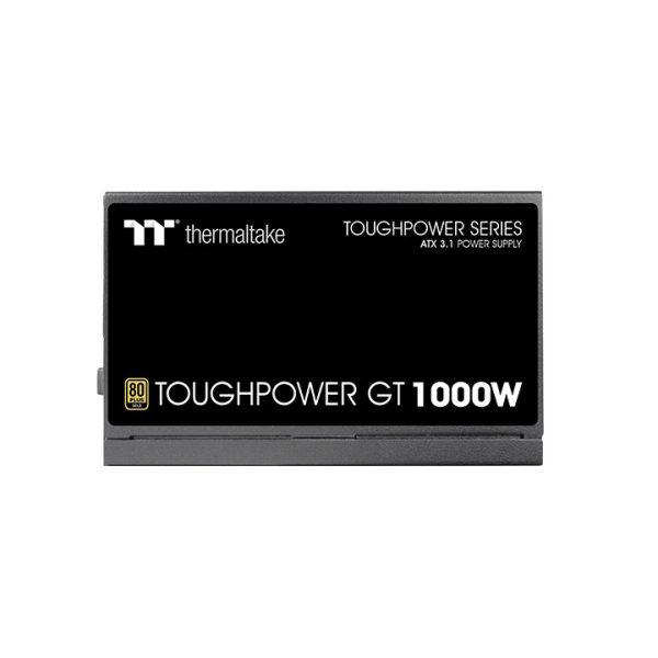 Thermaltake Toughpower GT 1000W Fully Modular Power Supply, 80 PLUS Gold certified, compatible with ATX 3.1 specifications, Black - Image 2