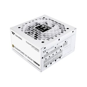 Thermaltake Toughpower GT Snow 1000W Fully Modular Power Supply, 80 PLUS Gold certified, compatible with ATX 3.1 specifications, White