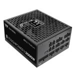 Thermaltake Toughpower i2000W Power Supply, 80 PLUS Platinum Certified, Fully Compatible With ATX 3.1, Four Native PCIe 12V-2x6 Connectors, Black