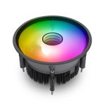 Thermaltake UX150 ARGB Sync CPU Cooler, 130W Cooling Power, 130mm High-Airflow Fan, Infinity Mirror Lighting Effect, Black