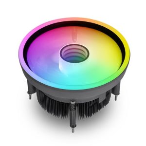 Thermaltake UX150-L ARGB Sync CPU Cooler, 130mm High-Airflow Fan, 130W Cooling Power, Infinity Mirror Lighting Effect, Black