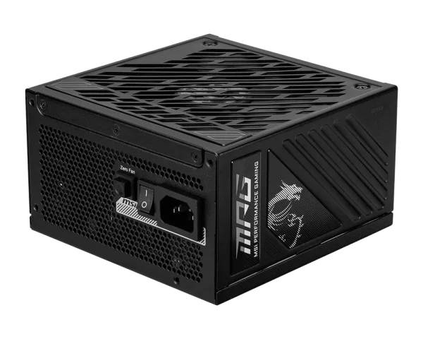 MSI MPG A1250GS PCIE5 Fully Modular Power Supply, 80 PLUS Gold certified, Supports Nvidia® GeForce RTXTM 50 series graphics cards, Black - Image 4