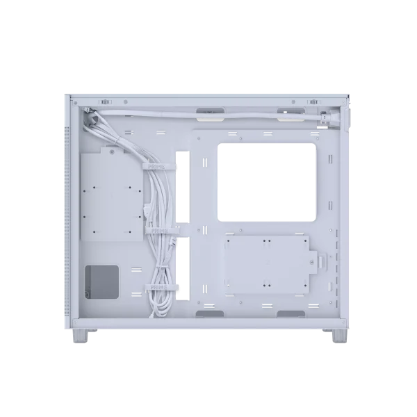 ASUS Prime AP303 - Mesh Panel ATX Case, support for graphics cards up to 360mm long, 360mm radiators up to 60mm thick, and ATX PSUs up to 180mm long, White - Image 4