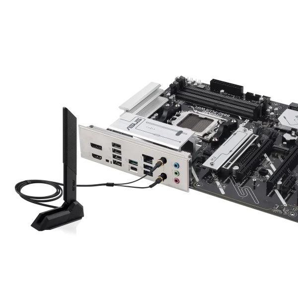 ASUS PRIME B840-PLUS WIFI Motherboard, AM5 Socket, 2.5Gb Ethernet, WiFi 6E, USB 10Gbps Type-C, Aura Sync - Image 3