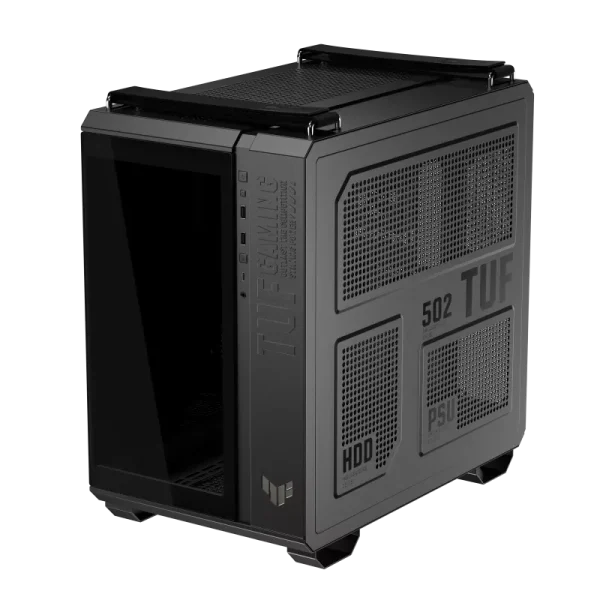 ASUS TUF Gaming GT502 Horizon ARGB Gaming PC Case, Four Pre-Installed MR120 ARGB Fans, Black - Image 6