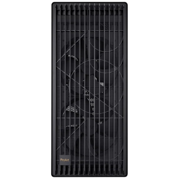 ASUS ProArt PA602 E-ATX computer case, 420 mm radiator support, one 140 mm and two 200mm pre-installed system fans, Black - Image 2