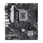 ASUS PRIME H610M-A WIFI Intel® H610 (LGA 1700) mATX motherboard with DDR5,PCIe 4.0, dual M.2 slots, Intel® 1Gb Ethernet, WIFI 5, DisplayPort, HDMI™, VGA, USB 3.2 Gen 2 ports, Addressable Gen 2 Headers