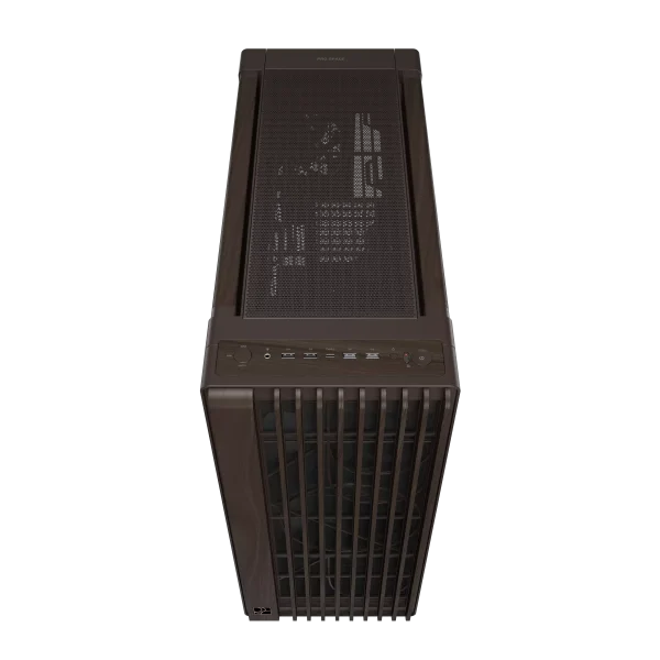 ASUS ProArt PA602 Wood Edition Retro Brown - Tempered Glass Panel, pre-installed 140 mm rear fan and two 200 mm front fans, support for a 420 mm radiator, Brown - Image 4