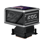 ASUS ROG RYUO IV 360 ARGB Liquid Cooler,  6.67-inch AMOLED display, Aura Fan Edge, Black - Image 6