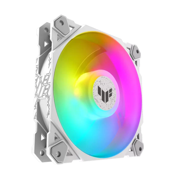 ASUS TUF Gaming TF120 ARGB Fan White Edition - Single Pack - Image 3