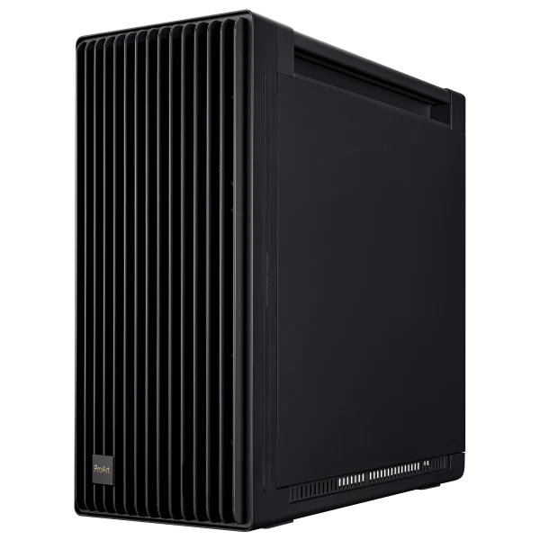 ASUS ProArt PA602 E-ATX computer case, 420 mm radiator support, one 140 mm and two 200mm pre-installed system fans, Black - Image 3
