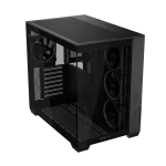 ASUS A32 PLUS ATX  ARGB Gaming PC, 360mm radiators and 420mm graphics cards compatibility, four pre-installed ARGB fans, Black - Image 4