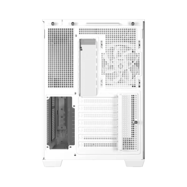 ASUS A32 PLUS ARGB ATX Gaming PC Case, 360mm radiators and 420mm graphics card compatibility, four pre-installed ARGB fans, White - Image 5
