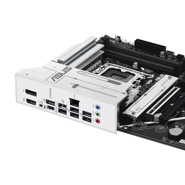 ASUS PRIME Z890-P Motherboard, USB 20Gbps Type-C, PCIe 5.0 slots, USB 10Gbps Type-C, Pre-mounted I/O shield, Aura Sync - Image 5