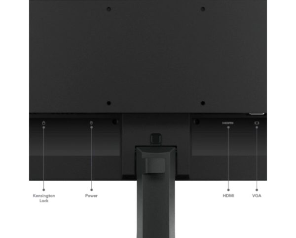 Lenovo L24-4e 24" FHD Monitor, IPS Panel, 100Hz Refresh Rate, 99% sRGB, Black - Image 4