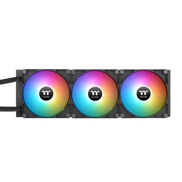 Thermaltake TH420 V2 Ultra ARGB Sync All-In-One Liquid Cooler, 480 x 480 resolution LCD Display, Black - Image 4