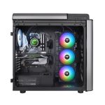 Thermaltake TH420 V2 Ultra ARGB Sync All-In-One Liquid Cooler, 480 x 480 resolution LCD Display, Black - Image 3
