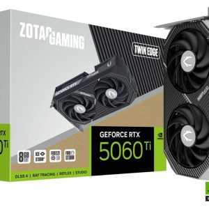 ZOTAC GAMING GeForce RTX 5060 Ti 8GB Twin Edge Graphics Card, ZT-B50610E-10M