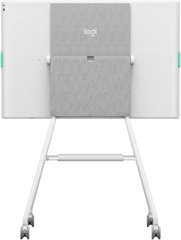 Logitech Rally Board 65 Cart, Built for Rally Board 65, designed to bring video meetings to any space, White, 952-000251 - Image 2