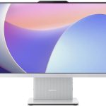 LENOVO IDEACENTRE AIO 24IRH9 24" FHD NON-TOUCH Computer, I5-13420H Processor, 8GB RAM, 512GB SSD, DOS, WHITE