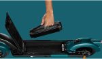 Soflow SO4 Gen 3 Foldable Electric Scooter, Up to 30km Range, 25km/h Max Speed, Up to 150 Kg Load, Black - Image 5