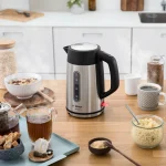 Bosch DesignLine Cordless Electric Kettle, 1.7L Usable volume, 3000W, Stainless steel - Image 3