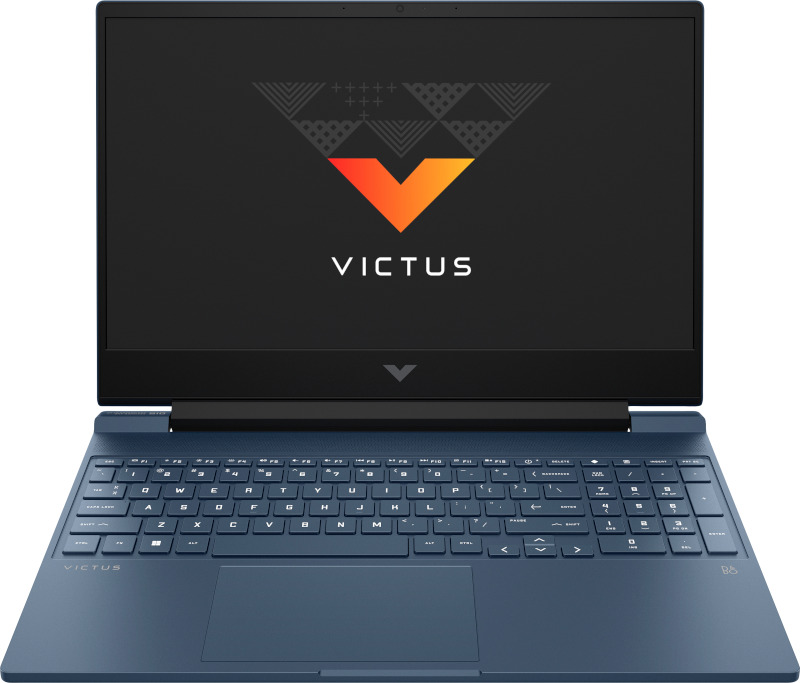 HP Victus 15-fb3021nia Gaming Laptops, AMD Ryzen 7 7445H Processor, NVIDIA GeForce RTX 3050 4GB Graphics, 16GB DDR5 Memory, 512GB Gen4 SSD Storage, 15.6" FHD 144Hz IPS Display, Performance blue - Image 1