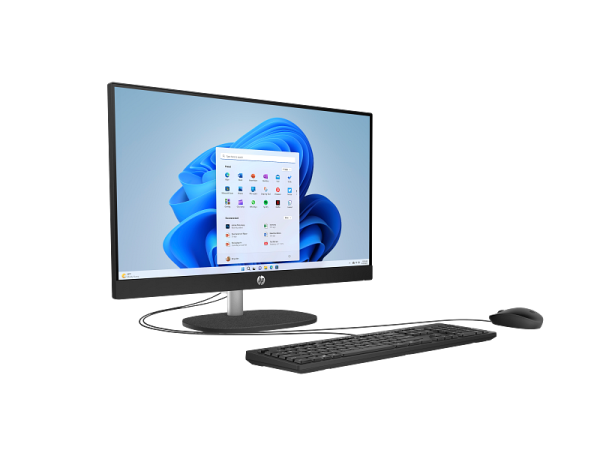 HP AIO 24-cr0126nh 24" FHD TOUCH Desktop, I7-1355U Processor, 8GB RAM, 512GB SSD, DOS, JET BLACK - Image 2