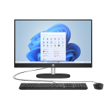 HP AIO 24-cr0126nh 24" FHD TOUCH Desktop, I7-1355U Processor, 8GB RAM, 512GB SSD, DOS, JET BLACK