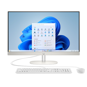 HP AIO 27-cr0154nh 27" TOUCH Desktop, Intel Core i7-1355U Processor, 8GB RAM, 512GB SSD, DOS, WHITE
