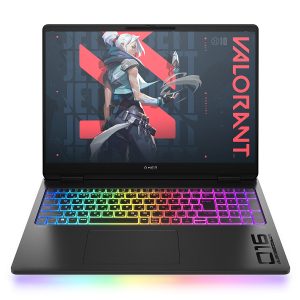 HP OMEN MAX Gaming Laptop 16-ah0030ne – Intel Core Ultra 7 255HX, 32GB RAM, 1TB SSD, NVIDIA GeForce RTX 5070 Ti 12GB, 16" WQXGA 240Hz Display, Win 11, RGB Keyboard, Wi-Fi 7, Shadow Black