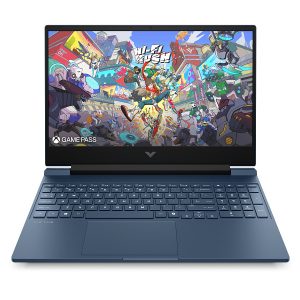 HP Victus 15-fa2081ne Gaming Laptops, Intel Core 7 240H Processor, NVIDIA GeForce RTX 5060 8GB Graphics, 16GB DDR5 Memory, 1TB SSD Storage, 15.6" FHD 144Hz IPS Display, Performance blue