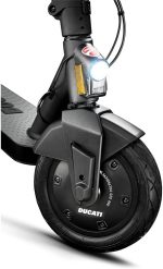 Ducati PRO II PLUS Advanced Safety Electric Scooter, Up to 25km Travel Range, 25km/h Top Speed, Black - Image 4