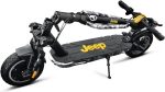 Jeep 2xe Urban Camou Electric Scooter, 45km Range, 25km/h Max Speed, 48V 9.6Ah 461Wh Battery, Cruise Control, LED Lamps, Tubeless Front/Rear Tires, Foldable & Portable, Black - Image 2